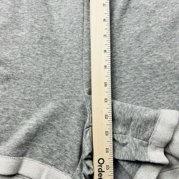 Fourlaps Rush Short Grey Heather Zip Pocket Cuff Active Loungewear Cozy Athletic - Picture 11 of 16